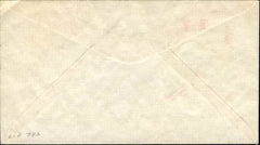 US West Virginia, New 725 Fancy Cancel Cover, New Year's Day