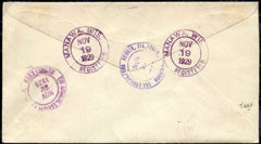 US Wisconsin, Manawa 622, 680, U522 Fancy Cancel Cover, Crossroads