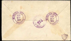 US Wisconsin, Manawa 554, 557 Fancy Cancel Cover, Crossroads