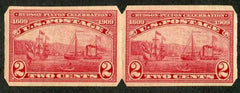 US 373 Early Commemoratives Pair VF - XF LH cv $100