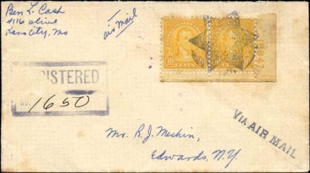 US Nevada, Las Vegas 562 Fancy Cancel Cover, 6-pointed Star