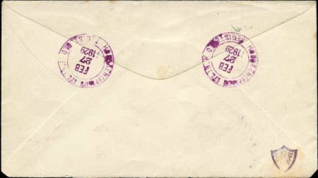 US New Jersey, Hoboken 554, 557, 562 Fancy Cancel Cover