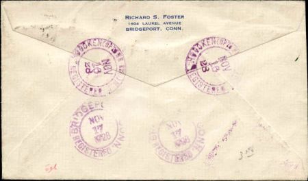 US New Jersey, Hoboken 555, 556, 562 Fancy Cancel Cover
