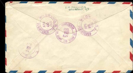 US New Jersey, Wildwood 560, 649, 650, 690 Fancy Cancel Cover