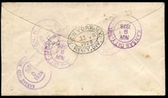US New Hampshire, Alton C8 Fancy Cancel Cover, Star