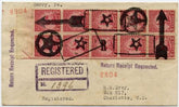 US Pennsylvania, Corry 689 Fancy Cancel Cover, Arrow, Star