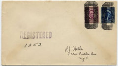 US Ohio, Oberlin 555, 563 Fancy Cancel Cover