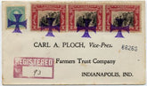 US Ohio, Dawn 563, 651 Fancy Cancel Cover, Maltese Cross
