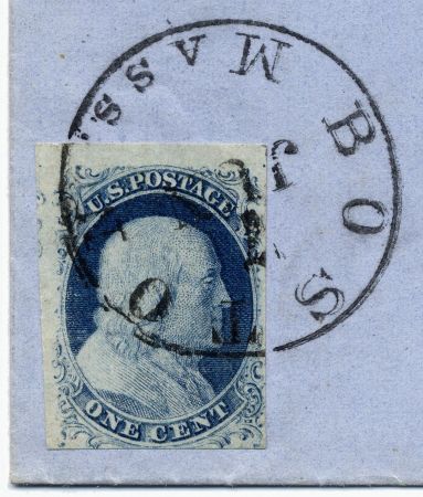 US 1850 Advertising Cover for German Fly Paper with Scott 7