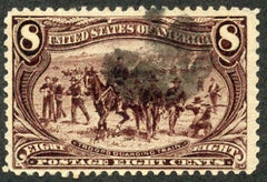 US 289 Early Commemoratives F - VF Used cv $50