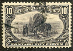 US 290 Early Commemoratives F - VF Used cv $35