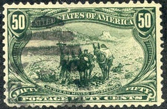 US 291 Early Commemoratives Just Fine LH Slightly Rounded Corner cv $200