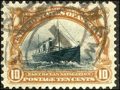 US 299 Early Commemoratives VF - XF Used cv $32.50
