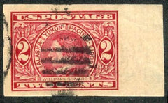 US 371 Early Commemoratives XF Used Margin Single