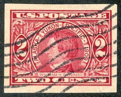 US 371 Early Commemoratives VF Used Single Imperf Singles
