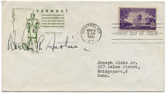 US 903 Autographed Cover, US Senator Warren R. Austin