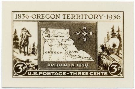 US 783 Photo Essay, Oregon Territory, Proposed Design
