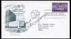 US 1076 Autographed Cover, Arthur Godfrey