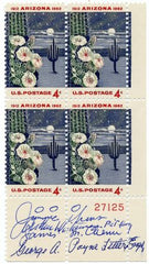 US 1192 Autographed PB, Designers and Engravers