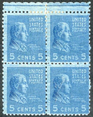 US 810 Error Hinged Overinked Block