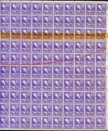 US 807 Error 3 x Rows Double Paper