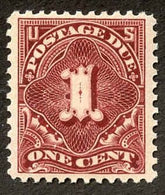 US J61b Postage Dues VF - XF Deep Claret Shade