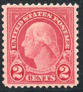 US 595 LH XF - Jumbo Enormous Margins For this scarce stamp