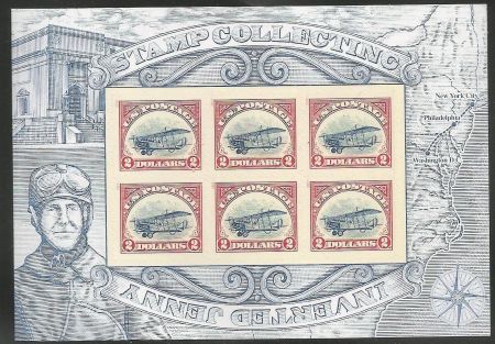 US 2013 Right Side Up Jenny VF Full Sheet