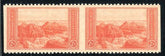 US 741b Error XF NH Horizontal Pair - Imperf Between - Pos. 19-20; PF Cert, Unusually Pristine cv 1,000