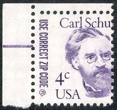 US 1847 Error Misperf Single with Full Zip Capture