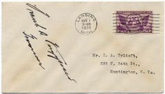 US 775 FDC Signed by Gov. of MI, Frank Fitzgerald