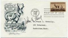 US 1078 FDC Signed by Governor John a. Love