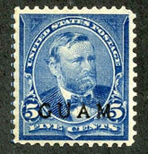 US Guam 5 Possessions VF LH