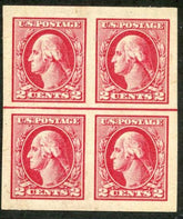 US 532 Washington / Franklin XF NH Line Block cv $230