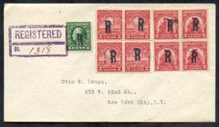 US Pennsylvania, Corry 410, 654, 657 Fancy Cancel Cover