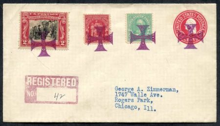 US Ohio, Dawn 563, 651, 680, U429 Fancy Cancel Cover