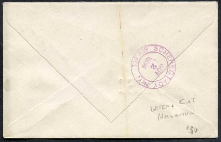 US Kentucky, Ed 742 Fancy Cancel Cover, Witch, Cat in Square Halloween