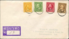 US Indiana, Indianpolis 632, 634, 636, 642 Fancy Cancel Cover, 5c in Circle