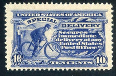 US E8b Special Delivery F - VF NH Violet Blue - Pristine
