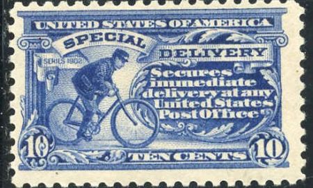 US E9a Special Delivery F - VF LH Blue cv $250