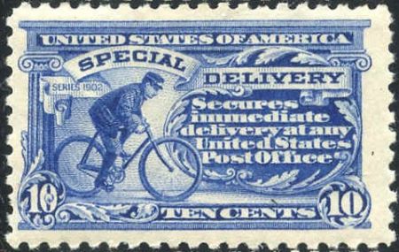 US E9a Special Delivery F - VF LH Blue cv $250