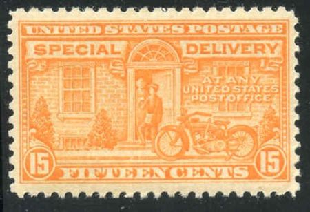 US E13 Special Delivery VF - XF Mint NH cv $75