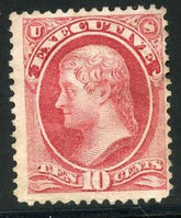 US O14 Official F No Gum - 1 short perf cv 600.00