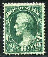 US O60 Officials VF No Gum cv $85