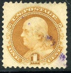 US 133 Pictorials VF Used tiny thin specks - light cancel