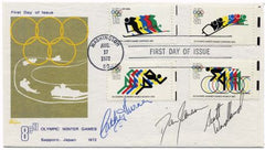 US 1460 -1462 Olympic FDC Skaters - Cathy Turner, Dan Jansen