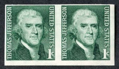 US 1299b Error F - VF NH Imperf Horizontal Pair cv 22.50