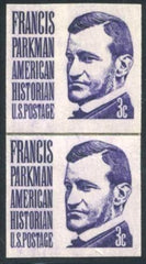 US 1297a Error VF NH Line pair imperf - shiny gum cv 45.00