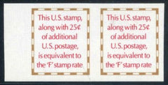 US 2521b Error XF NH Left margin Imperf Pair cv 60.00