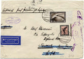 Germany 1928 American Flight Cover "Returned to Sender"